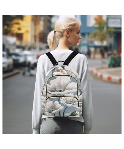 Small Backpack for Women Travel Bag Abstract Art Poppy Flower Daypack Purse Fashion Shoulder Bag Rucksack Medium B1022 $15.33...