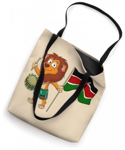 Kenya Lion Fan Tote Bag $11.77 Totes