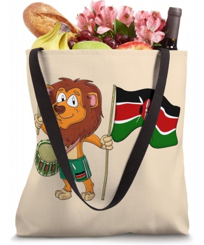 Kenya Lion Fan Tote Bag $11.77 Totes