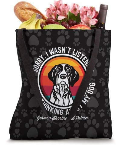 Funny German Shorthaired Pointer Vintage Sunset Tote Bag $12.75 Totes