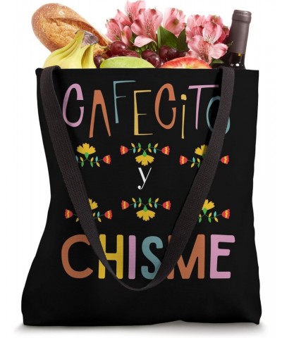 Funny Cafecito y Chisme Gossip Latina Hispanic Coffee Tote Bag $10.08 Totes