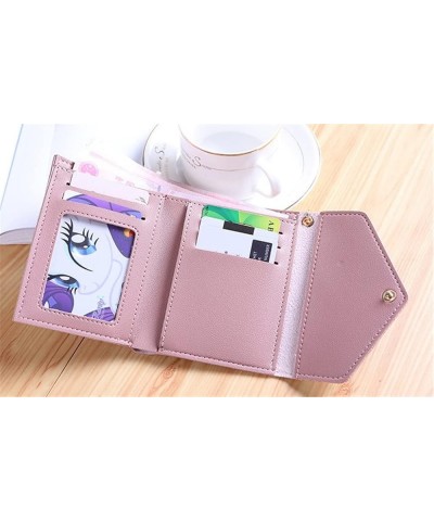 Short Tassel Wallet Women Female Mini Wallets Students Lovely Female Small Wallet for Girl (Color : White-Dinosaur Doodle4, S...