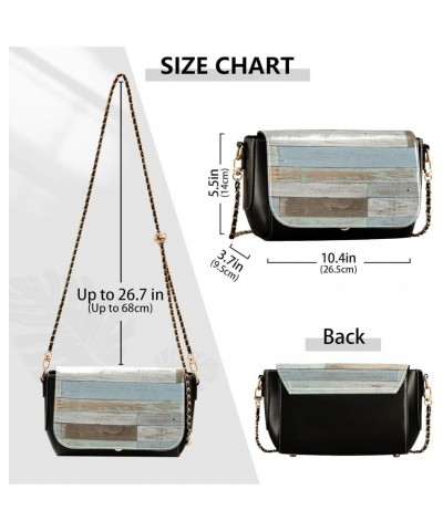 Crossbody Handbag Pale Wooden Vintage PU Leather Shoulder Bag Sturdy Travel Pouch Compact Chic Bag for Women Everyday Use Hol...