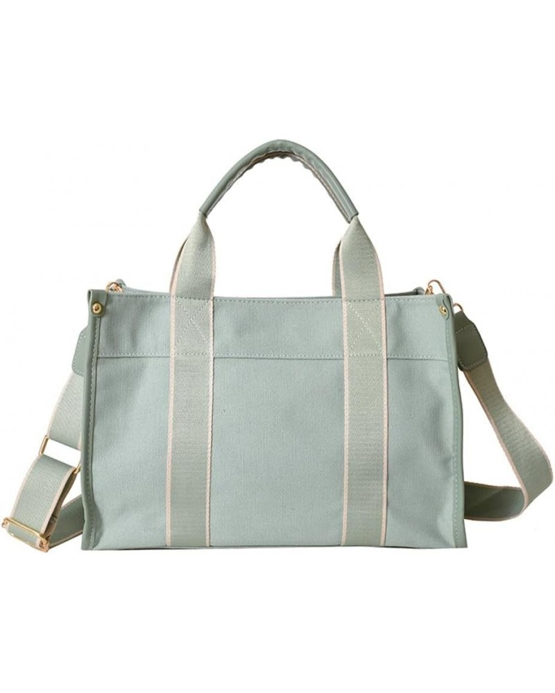 Tote Bag Women Canvas Large Tote Crossbody Shoulder Handbags Casual College Bag Stylish Hobo Bag 2023 Green-large $27.97 Totes