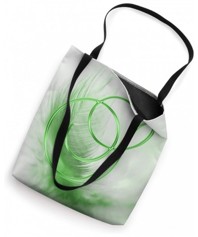 S Green Feather Bird Animal Nature Initial Letter Name Art Tote Bag $12.02 Totes