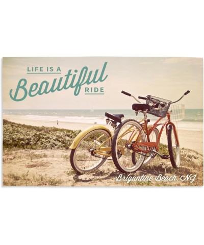 16x24 Inch Giclee Print, Brigantine Beach, New Jersey, Life is a Beautiful Ride $19.60 Totes