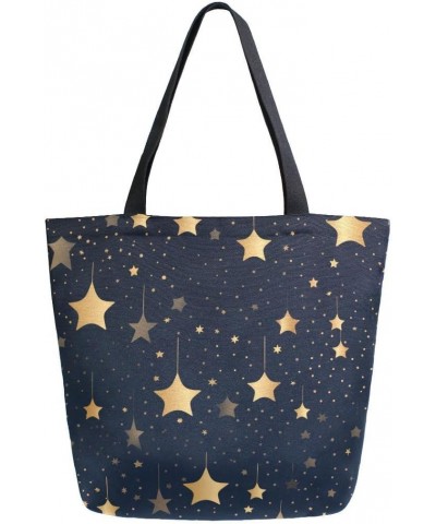 Woman Tote Bag Shoulder Handbag Star for Work Travel Business Beach Shopping $9.20 Totes