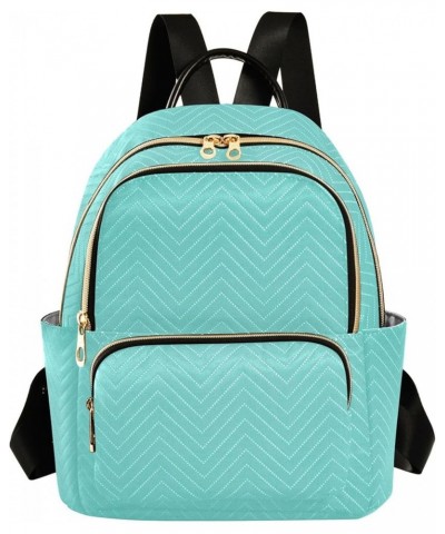 Turquoise Backpack for Women, Shoulder Bag Lightweight Mini Backpack Casual Daypack Back Pack Small(11.41'' x 6.1'' x 14.17''...