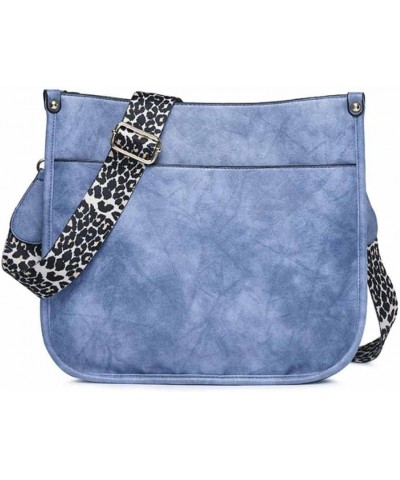 Women Fashion Crossbody Bag Commuter Shoulder Bags Large Capacity Purse-Purple Blue $27.53 Totes