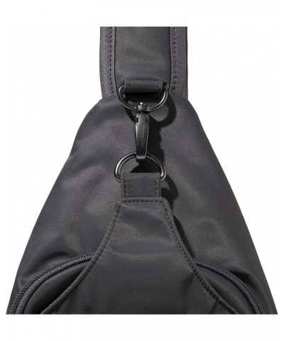 Central Park Sling - Sling Crossbody Bag for Women with Convertible Adjustable Shoulder Strap Smoke $38.00 Crossbody Bags