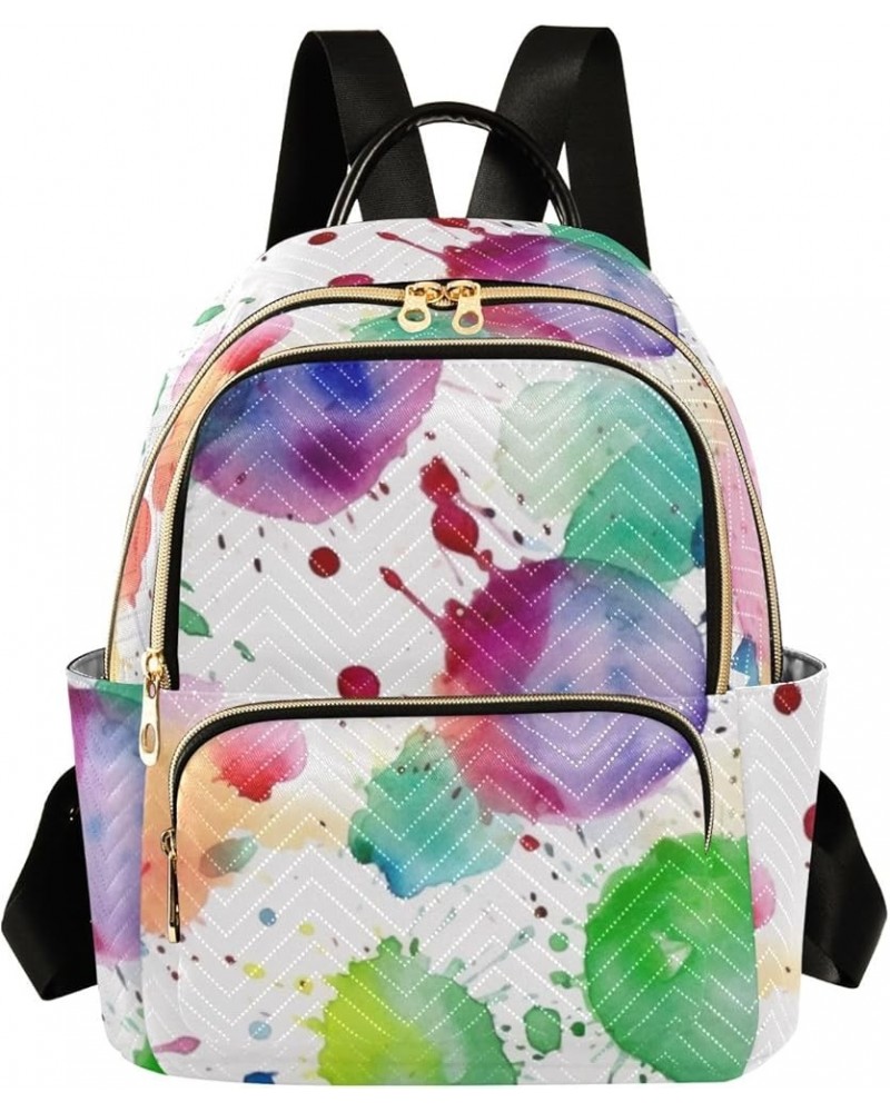 Art Paintings Fashion Backpack Purse Ladies Fashion Rucksack Travel Shoulder Bag Casual Daily Backpack Work Bag Small $19.46 ...