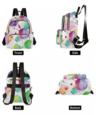 Art Paintings Fashion Backpack Purse Ladies Fashion Rucksack Travel Shoulder Bag Casual Daily Backpack Work Bag Small $19.46 ...