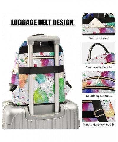 Art Paintings Fashion Backpack Purse Ladies Fashion Rucksack Travel Shoulder Bag Casual Daily Backpack Work Bag Small $19.46 ...