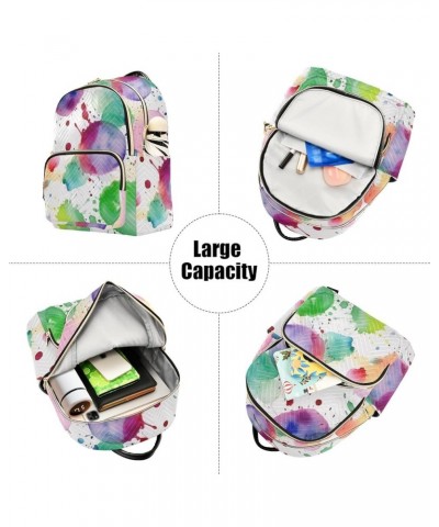 Art Paintings Fashion Backpack Purse Ladies Fashion Rucksack Travel Shoulder Bag Casual Daily Backpack Work Bag Small $19.46 ...