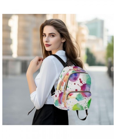 Art Paintings Fashion Backpack Purse Ladies Fashion Rucksack Travel Shoulder Bag Casual Daily Backpack Work Bag Small $19.46 ...