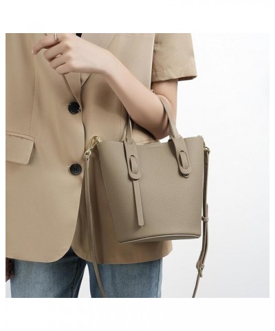 Genuine Leather Shoulder Bag Women's Crossbody Bag Travel Top-Handle Handbag Purses Christmas Gifts A $33.96 Shoulder Bags