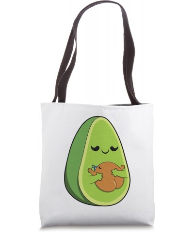 Food Avocado Baby Mama Mom Father Dad Tote Bag $15.63 Totes