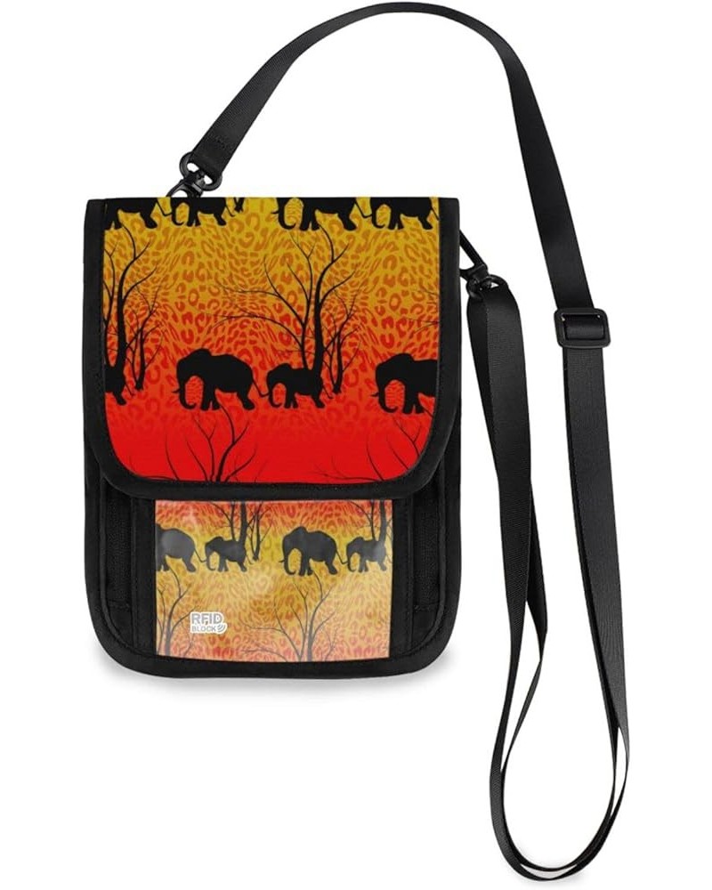 Neck Wallet with RFID Blocking, Crossbody Purse Phone Bag Pouch with Card Slots Multi 18 $11.99 Totes