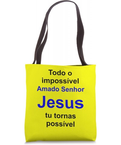 Beloved Lord Jesus: Multilingual Series (Portuguese Version) Tote Bag $13.75 Totes