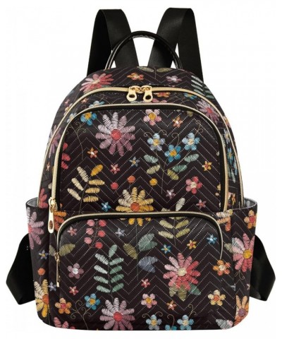 Flowers Backpack Purse for Women Fashion Travel Bag Ladies Shoulder Bags Back Pack HandBag Lady Gifts,M Medium $17.84 Backpacks