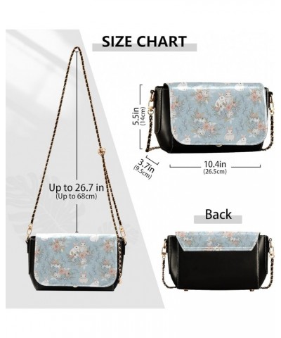 Crossbody bags for Women Small Crossbody Purses with Chain Strap Shoulder Bag Wallet Purse for Women Multicolouredan003 $17.2...