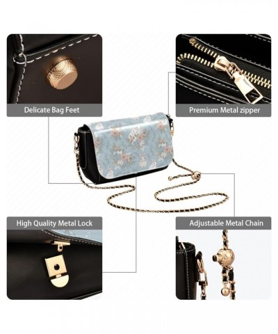 Crossbody bags for Women Small Crossbody Purses with Chain Strap Shoulder Bag Wallet Purse for Women Multicolouredan003 $17.2...