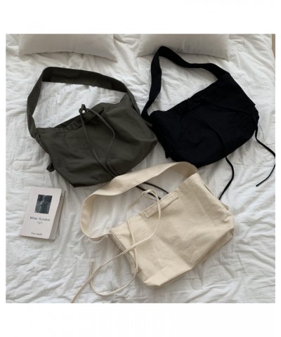 Canvas Tote Bag Crescent Bag Tote Bag Aesthetic Crossbody Bags Tote Bags Messenger Bag Crescent Bag Green $11.28 Backpacks