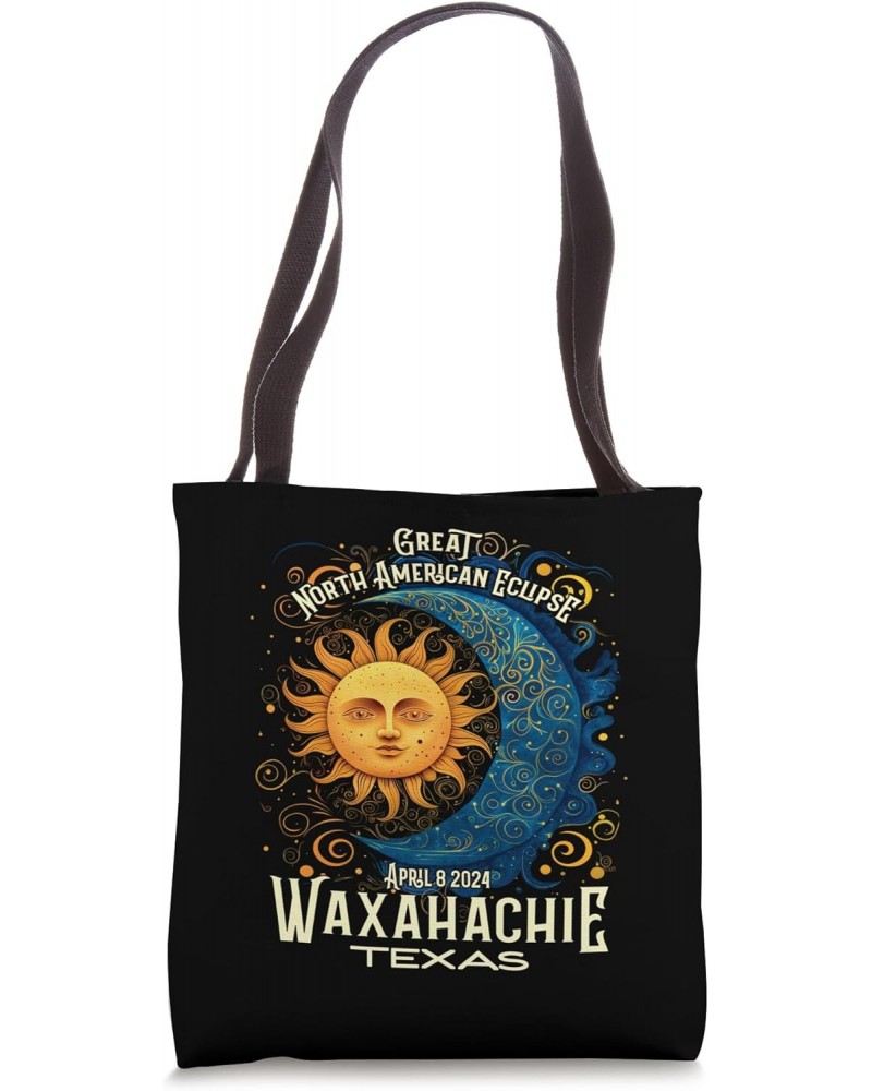 Waxahachie Texas 2024 Total Solar Eclipse Celestial Souvenir Tote Bag $13.50 Totes