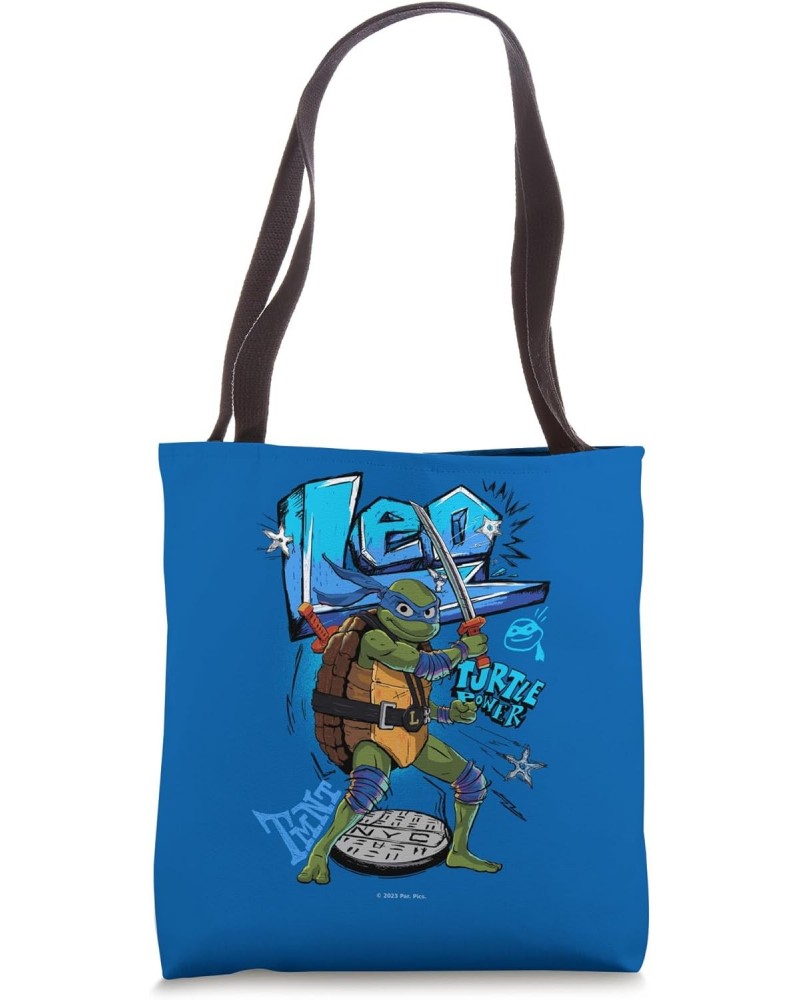 Teenage Mutant Ninja Turtles: Mutant Mayhem Leo Turtle Power Tote Bag $14.74 Totes