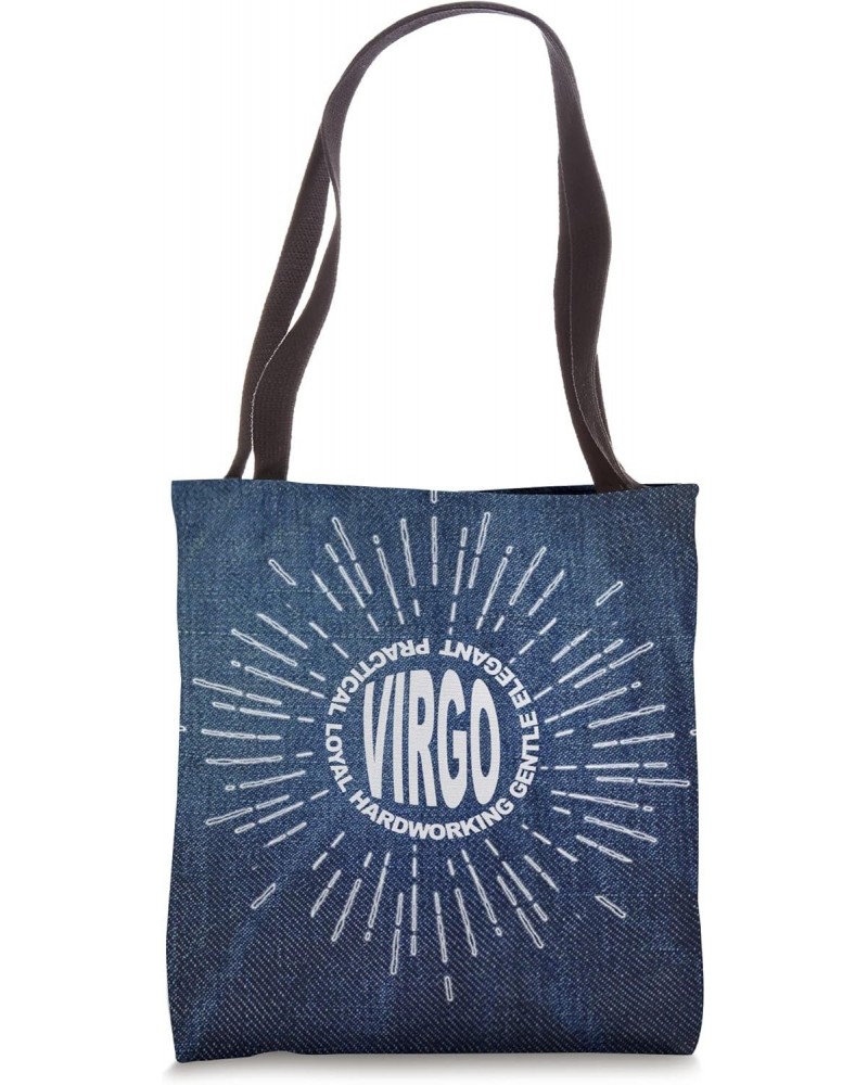 VIRGO Astrology Zodiac Birthdays August 22 - September 23 Tote Bag $13.23 Totes