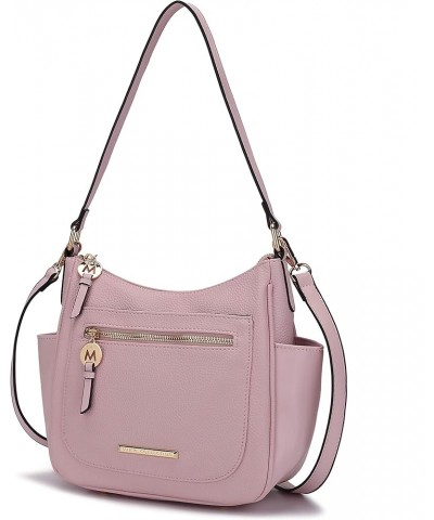 MKF Crossbody Bag for Women – PU Leather Pocketbook Handbag – Designer Side Messenger Purse, Shoulder Crossover Wally Pink $2...