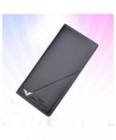 2pcs Mens Slim Wallet Bifold Wallet Billfolds Wallet for Men Trifold Wallet Mens Wallet Slim Wallet Men Blocking Wallet Leath...