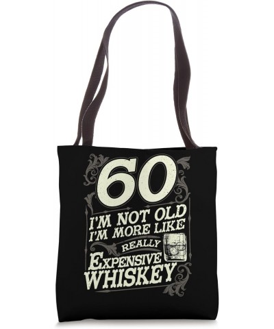 60 Years Old Whiskey Bourbon 60th Birthday Whiskey Drinker Tote Bag $14.74 Totes