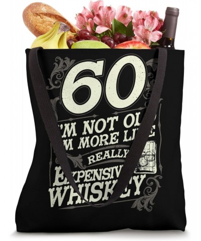 60 Years Old Whiskey Bourbon 60th Birthday Whiskey Drinker Tote Bag $14.74 Totes