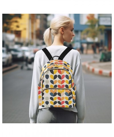 Graffiti Heart Fashion Backpack Purse for Women, Casual Daypacks, Ladies Gift for Traveling Hiking Multicolor Small $20.99 Ba...