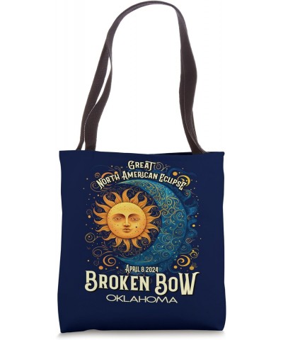 Broken Bow Oklahoma 2024 Total Solar Eclipse Celestial Event Tote Bag $14.03 Totes