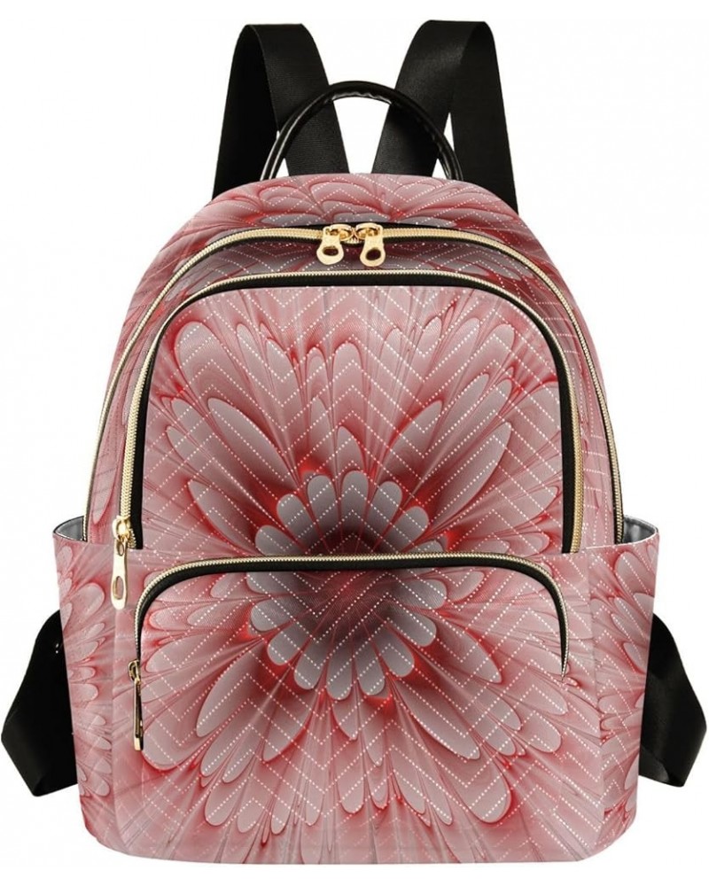 Fashion Backpack Mini Backpack Purse Casual Daily Backpack Fractal Flowers Fantasy for Travel for College Work Small $16.66 B...