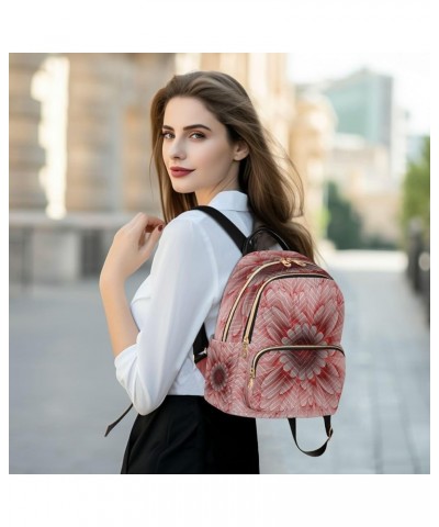 Fashion Backpack Mini Backpack Purse Casual Daily Backpack Fractal Flowers Fantasy for Travel for College Work Small $16.66 B...