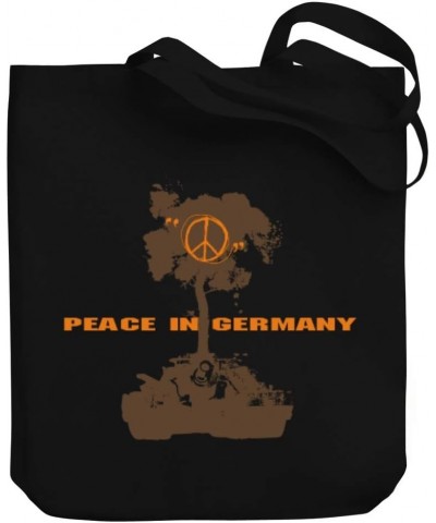 Peace in Germany Tank Canvas Tote Bag 10.5" x 16" x 4 $18.40 Totes