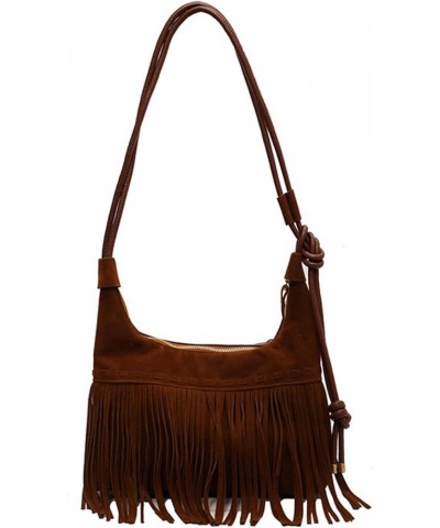 Crossbody Purse for Women Trendy Vintage Fringe Western Boho Purse Tassel Handbag Shoulder Bag with Adjustable Strap Coffee $...