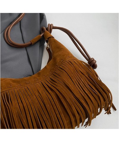 Crossbody Purse for Women Trendy Vintage Fringe Western Boho Purse Tassel Handbag Shoulder Bag with Adjustable Strap Coffee $...