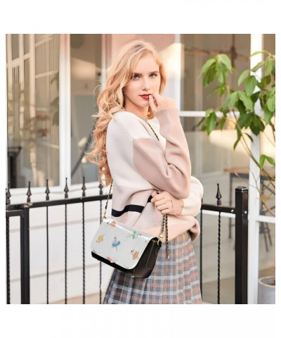 Ballerina Crossbody Bags for Women Leather Purse Handbag Shoulder Bag for Daily Work Gifts $17.20 Shoulder Bags