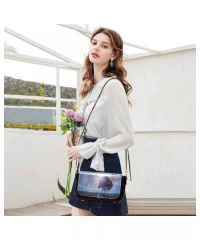 Crossbody Bags for Women Trendy Women's Black Shoulder Bag Small PU Leather Flap Cross Body Bag Handbags Pattern12 $20.08 Cro...