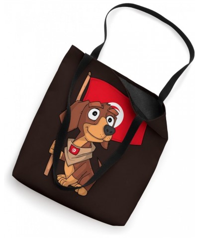 Tunisia Fan / Tunisian Dachshund Tote Bag $10.46 Totes