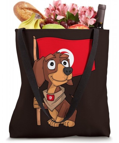 Tunisia Fan / Tunisian Dachshund Tote Bag $10.46 Totes