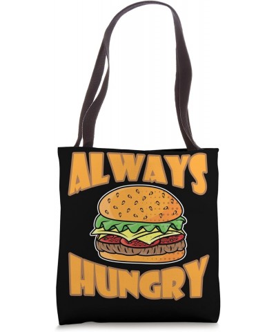 Burger And Hamburger For Fast Food Lovers Tote Bag $10.12 Totes