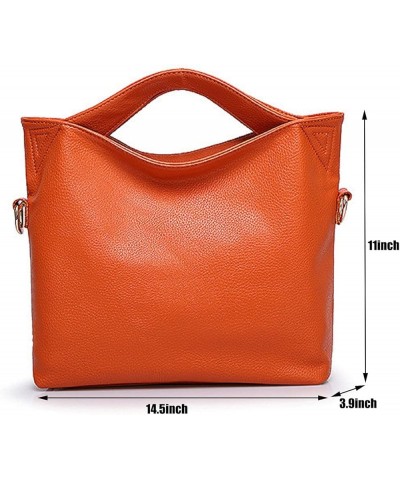 Top-Handle Bags Gifts Women's Shoulder Handbags Medium Bucket Bag for Women Crossbody Bags Brown $21.82 Shoulder Bags