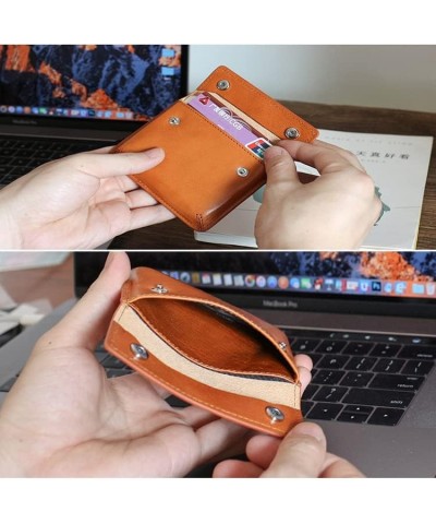 Simplicity ID Cases Purse Women Genuine Leather Credit Coin Wallets Vintage Money Bag Credit Card Holder Portable Money Bag 4...