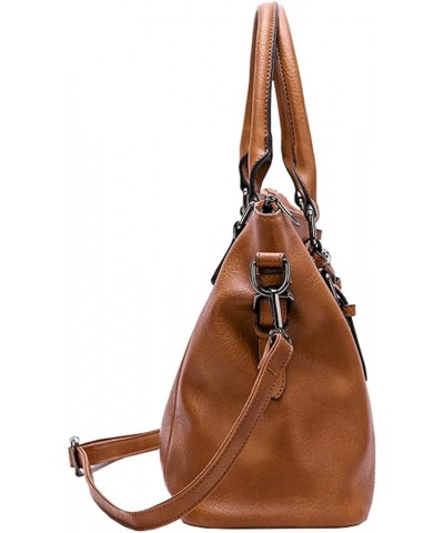 Tote Purses for Women Leather Handbags Large Size Hobo Bags, Adjustable Shoulder Strap Crossbody Bags Brown $17.69 Totes