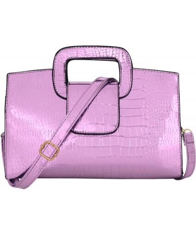 Top Handle Satchel Women Vintage Flap Tote Clutch Handbag Crossbody Shoulder Bag Purse Z-pink $19.31 Totes